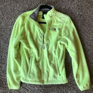 Fuzzy North Face Jacket